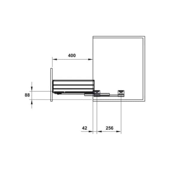 Kích thước của Bộ rổ bát đĩa Cucina Cappella 549.08.145 700mm Inox 304 Kích thước của Bộ rổ bát đĩa Cucina Cappella 549.08.145 700mm Inox 304