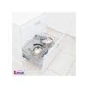 Giá xoong nồi nan tròn Inox mờ, ray giảm chấn Kit Plus DG60S 1 Giá xoong nồi nan tròn Inox mờ, ray giảm chấn Kit Plus DG60S