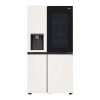 tu lanh 2 canh side by side inverter 635 lit lg gr x257bg