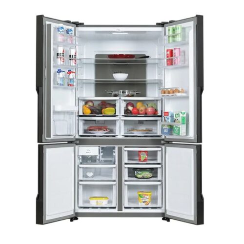 Tủ Lạnh 4 cánh Multi Doors Inverter 562 Lít Electrolux EQE5660A-B 3 anh tu lanh 4 canh multi doors inverter 562 lit electrolux eqe5660a b