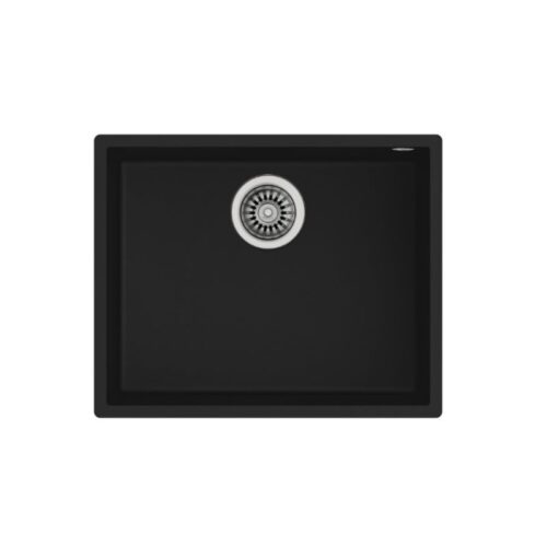 Chậu rửa Teka FREG. SQUARE 50.40 TG 3½ C/REB SF NEGRO 115230020