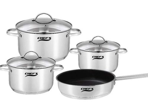Bộ nồi từ 4 chiếc Chefs EH-CW4430