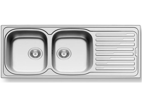 Chậu rửa bát inox BOSCH AMALTIA (116X50) 2B 1D (INOX BÓNG)