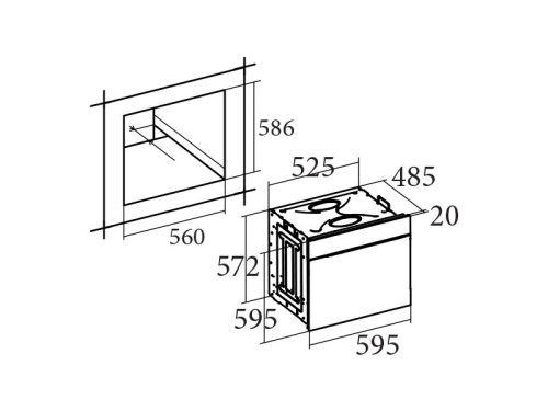 Lò nướng Cata HGR 110 AS WH 4 lo nuong cata hgr 110 as wh 2