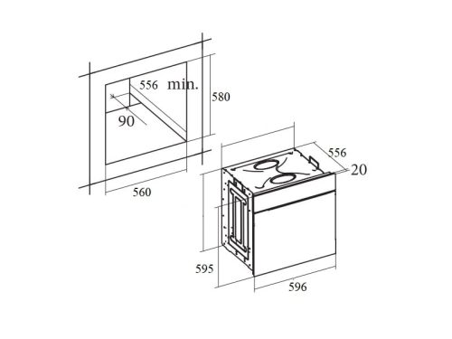 Lò nướng Cata MRA 7108 BK 4 lo nuong cata mra 7108 bk 2