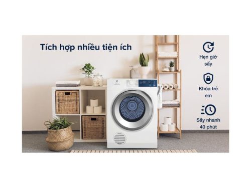 Máy sấy thông hơi Electrolux EDS854J3WB 5 Máy sấy thông hơi Electrolux EDS854J3WB có nhiều tiện ích thông minh