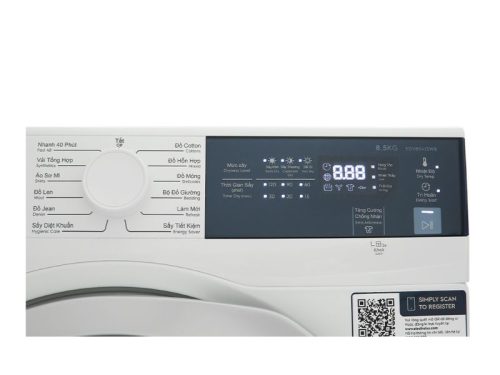 bảng điều khiển củ máy sấy thông hơi Electrolux EDV854J3WB