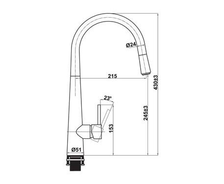 Vòi rửa bát Hafele HT21-CH1P245 577.55.220 5 voi rua bat hafele ht21 ch1p245 577 55 220 2