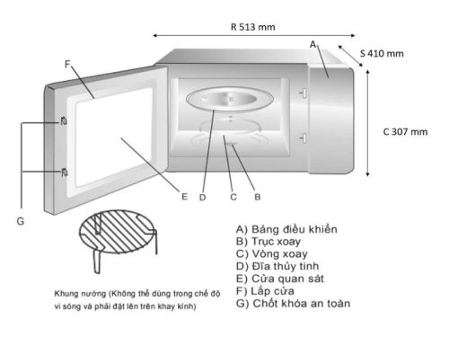 Lò vi sóng Eurosun MWO-T26EUR 5 kkich thuoc lo vi song eurosun mwo t26eur