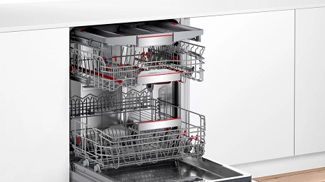 khay rửa của Máy rửa bát Bosch SMI8YCS03E