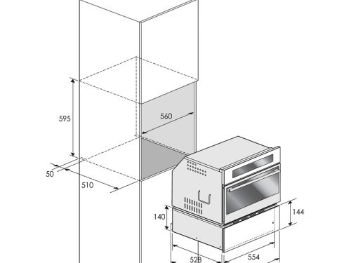 Kích thước Ngăn chứa chuyên dụng máy pha cà phê Dudoff Setto SS