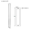 Tay nắm kéo đẩy Hafele 1100mm 903.02.000 2 903 02 000