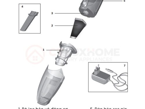 Máy hút bụi cầm tay Bosch BHN14090 3 BHN14090