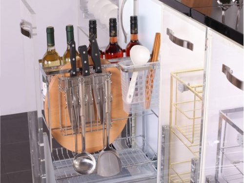 giá dao thớt chai lọ inox 304 nan dẹt Eurogold EP25