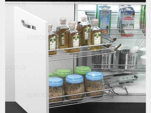 Giá liên hoàn ray âm giảm chấn Eurogold ELD102R