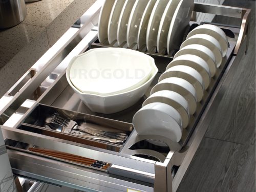 Giá xoong nồi bát đĩa tủ dưới Eurogold EU132.800