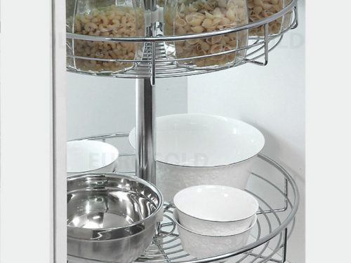 Mâm xoay inox nan tròn Eurogold TR360A/F