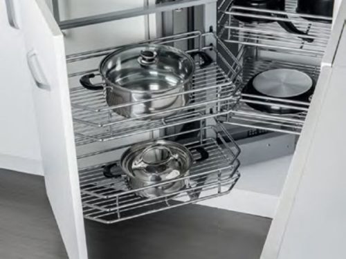 Bộ tủ góc gắn cánh trước, mở trái Clearance Hafele 548.21.012