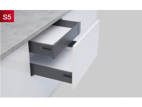 Ray hộp Inner Alto-S chiều cao 80mm Hafele 552.55.724