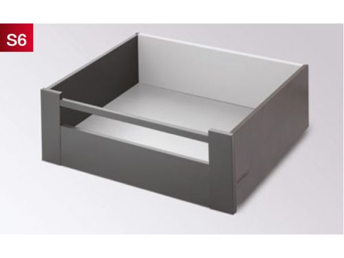 Ray hộp Alto-S, chiều cao 170mm với thanh vuông Hafele 552.55.725