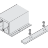 Thanh gia cố cho ray trượt 2600mm Hafele 408.30.970