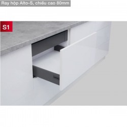 552.36.335 Ray hộp Alto-S chiều cao 80mm Hafele 552.36.335
