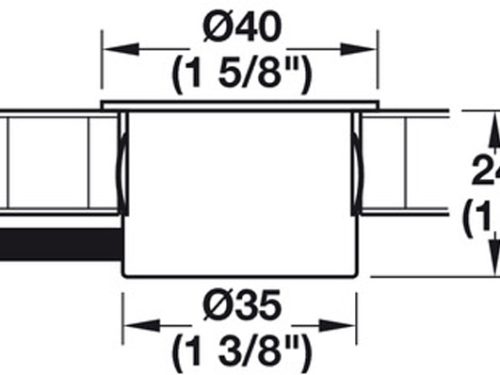 Kích thước của Bộ chuyển nguồn 12V sang 5V 833.73.751