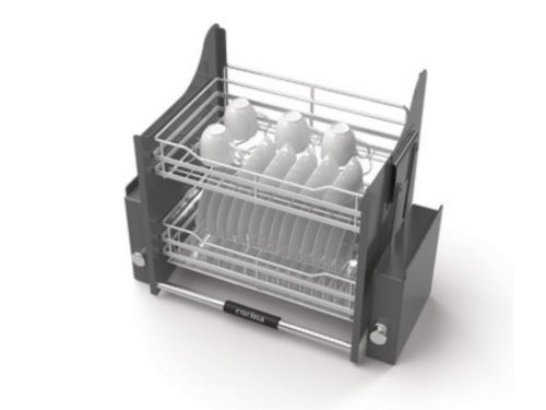 Bộ rổ bát đĩa di động Hafele Lento 504.76.407 800mm 3 Bộ rổ bát đĩa di động Hafele Lento 504.76.407 800mm