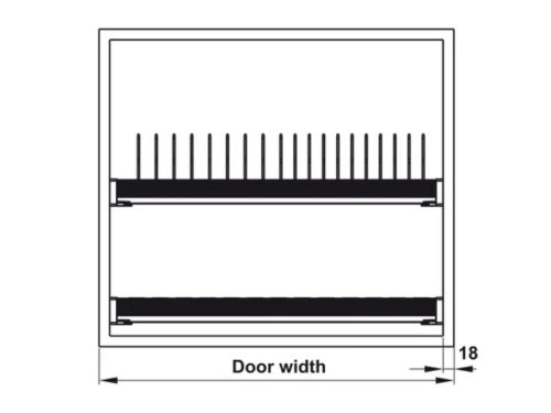 Bộ rổ bát đĩa Hafele Presto 544.40.013 800mm 4 Bộ rổ bát đĩa Hafele Presto 544.40.013 800mm