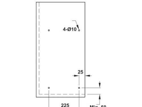 Bộ rổ bát đĩa Hafele Presto 544.40.031 700mm
