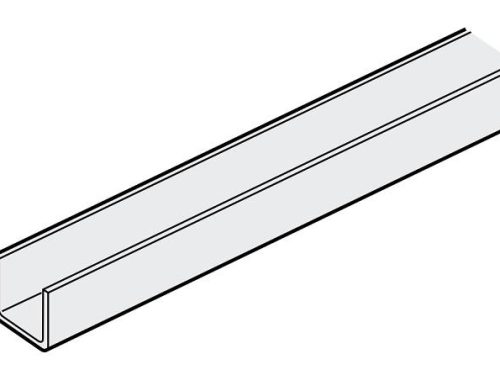 Ray dẫn hướng dưới 4000mm dạng chữ U Hafele 940.42.401 3 Ray dẫn hướng dưới 4000mm dạng chữ U Hafele 940.42.401