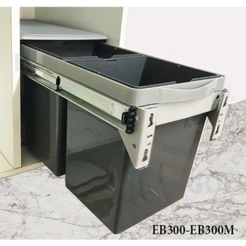 Thùng rác đôi gắn cánh Eurogold EB300M Thùng rác đôi gắn cánh Eurogold EB300M