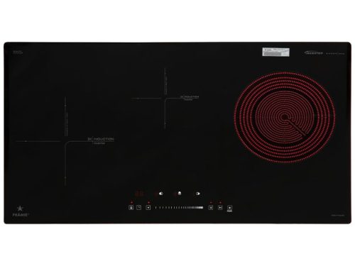 Bếp từ kết hợp hồng ngoại Pramie PRTH-3201 3 vùng nấu lắp âm