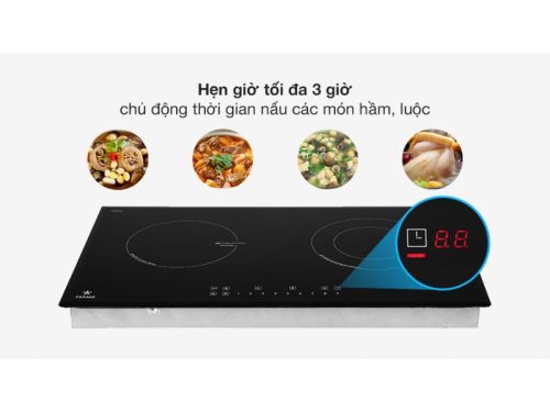 Tính năng bếp từ kết hợp hồng ngoại Pramie PRTH-2101 2 vùng nấu lắp âm