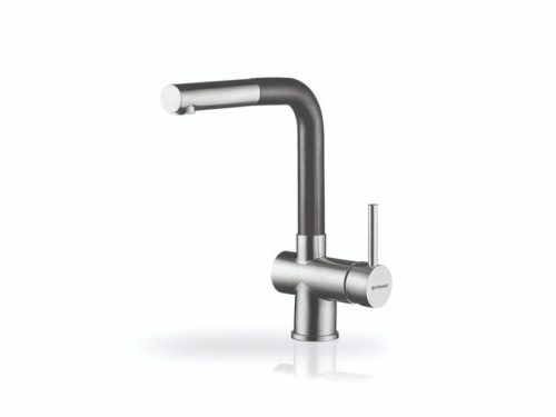 Vòi rửa chén Elica Capriccio Stainless Steel Pearl Black 90917601