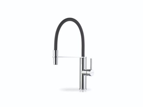 Vòi rửa chén Elica Cornetta Black Rubber 090920201