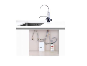 Ảnh thực tế của thiết bị lọc nước điện giải tạo ion kiềm Cleansui EU301