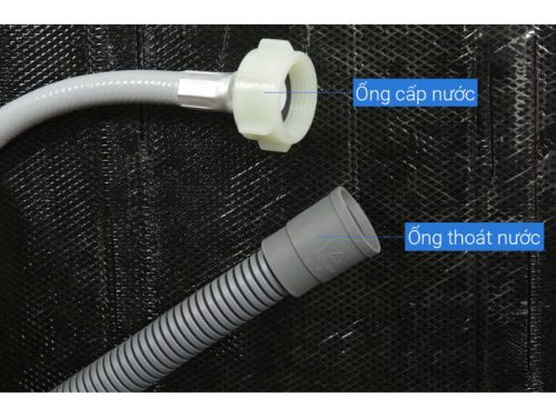 Máy rửa chén mini Hafele HDW-T5531B 538.21.350 6 Ống nước máy rửa chén mini Hafele HDW-T5531B 538.21.350