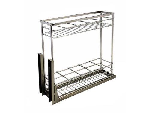 Giá gia vị inox 304 nan dẹt BossEU BS304.120GS