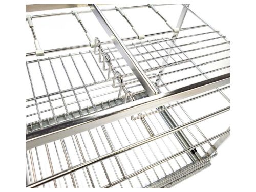 Hình ảnh giá gia vị inox 304 nan dẹt BossEU BS304.135GS