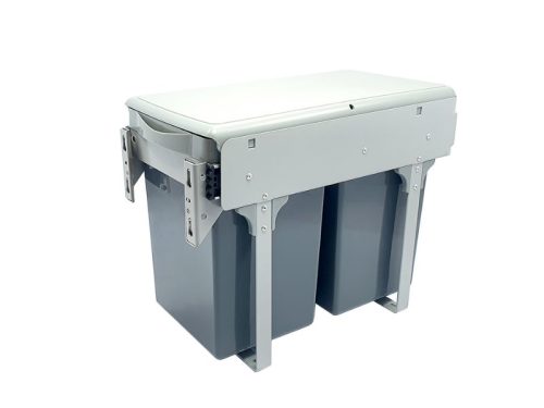 Thùng rác đôi âm tủ gắn cánh BossEU BS1400RD