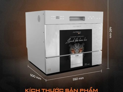 Máy rửa bát mini Junger Model DWJ-060 4 Kích thước máy rửa bát mini Junger Model DWJ-060