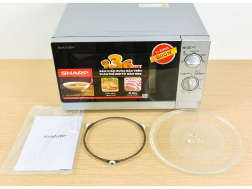 Lò vi sóng mini 20L Sharp R-202VN-S 3 Ảnh lò vi sóng mini 20L Sharp R-202VN-S