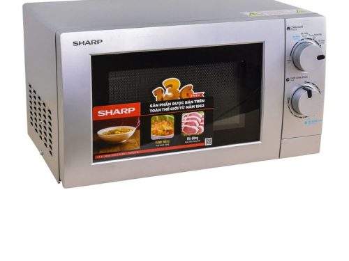 Lò vi sóng mini 20L Sharp R-207VN-SL 4 Ảnh lò vi sóng mini 20L Sharp R-207VN-SL