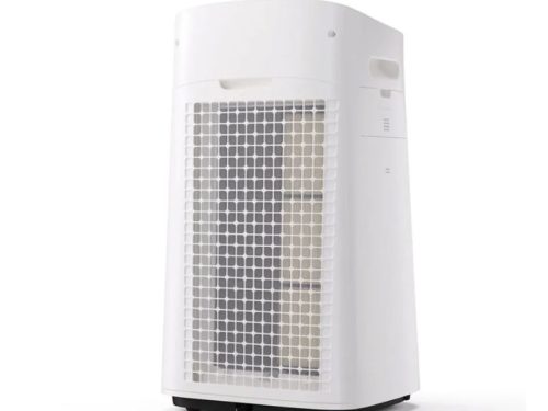Máy lọc không khí Sharp KI-L60V-W 4 Mặt sau máy lọc không khí Sharp KI-L60V-W