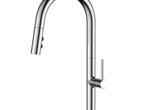 Vòi rửa bát nóng lạnh Kluger KLF0010C có dây rút