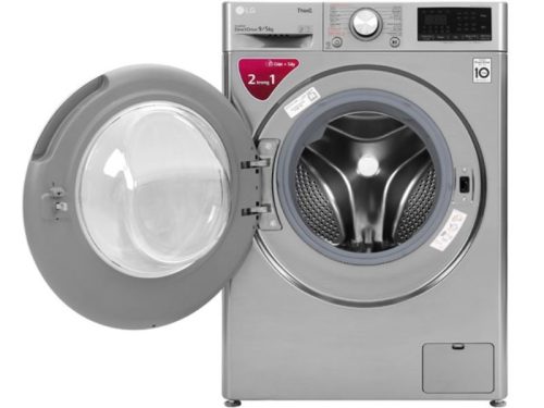 Máy giặt sấy LG giặt 9 kg - sấy 5 kg FV1409G4V 3 anh may giat say lg giat 9 kg say 5 kg fv1409g4v