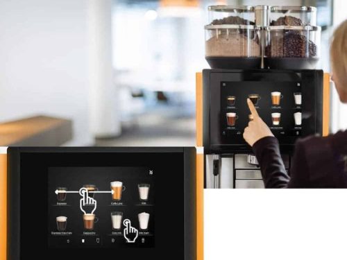 Ảnh máy pha cafe chuyên nghiệp WMF 9000 S+
