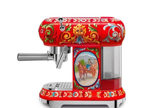 Máy pha cafe Smeg & Dolce&Gabbana ECF01DGEU Sicily tình yêu của tôi 4 Ảnh máy pha cafe Smeg & Dolce&Gabbana ECF01DGEU Sicily tình yêu của tôi