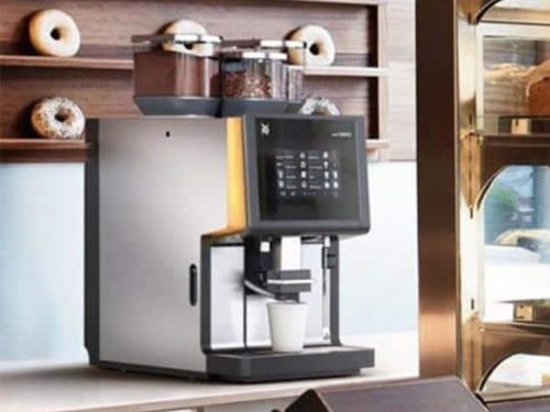 Ảnh thực tế máy pha cafe chuyên nghiệp WMF 5000 S+